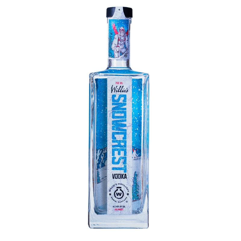 Willie’s Distillery Snowcrest Vodka 750ml