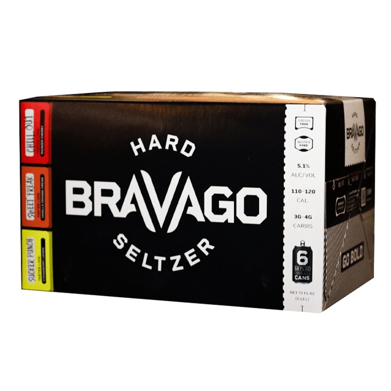 Bravago Hard Seltzer 6 pack