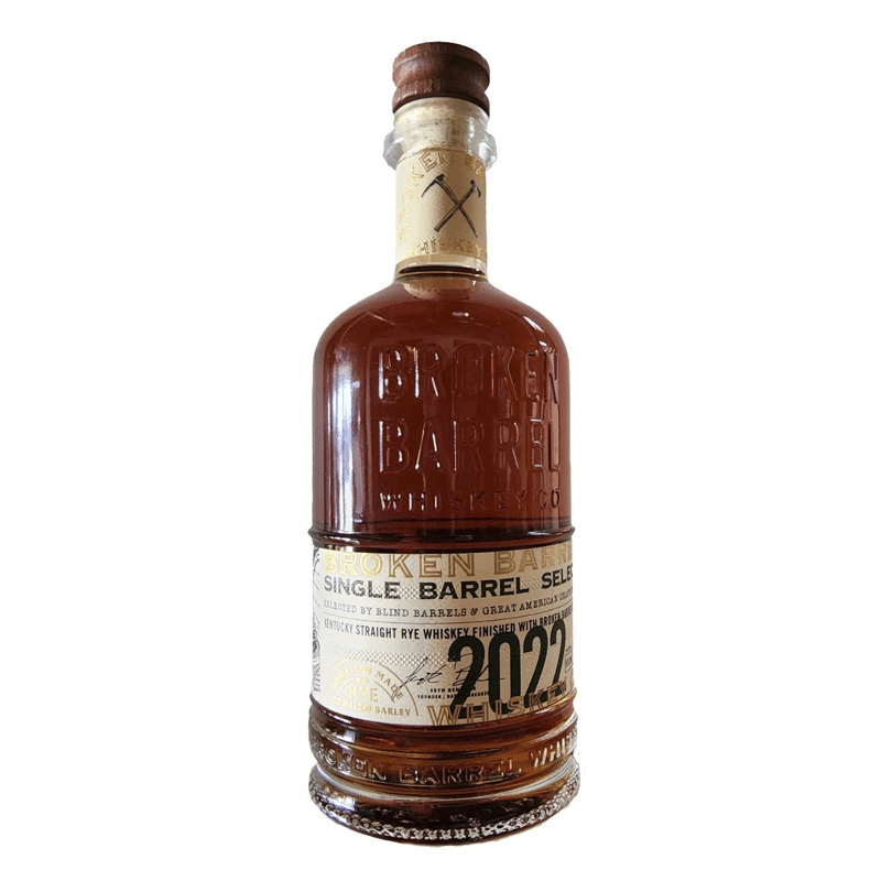 Broken Barrel Single Barrel Select Rye 2022 750ml
