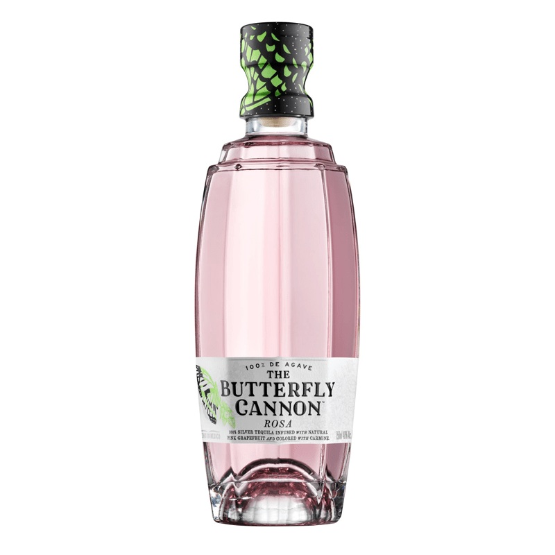 Butterfly Cannon Tequila Rosa 750mL