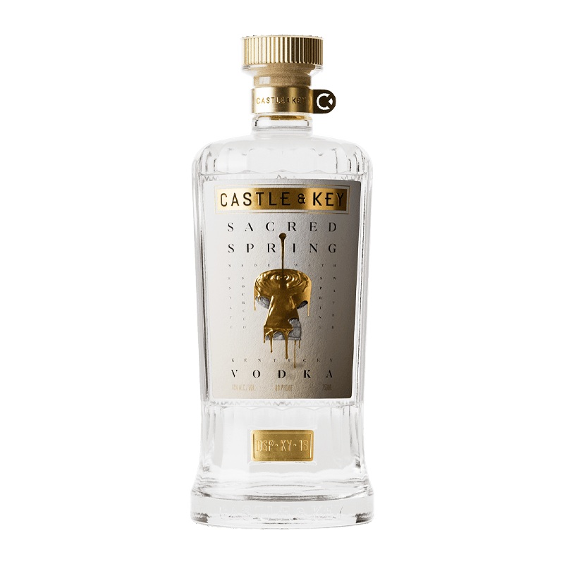 Castle & Key Sacred Spring Vodka 750ml