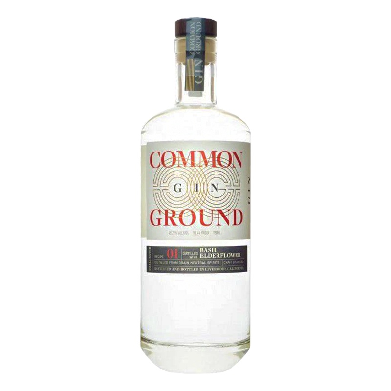 Common Ground Basil & Elderflower Gin 750ml