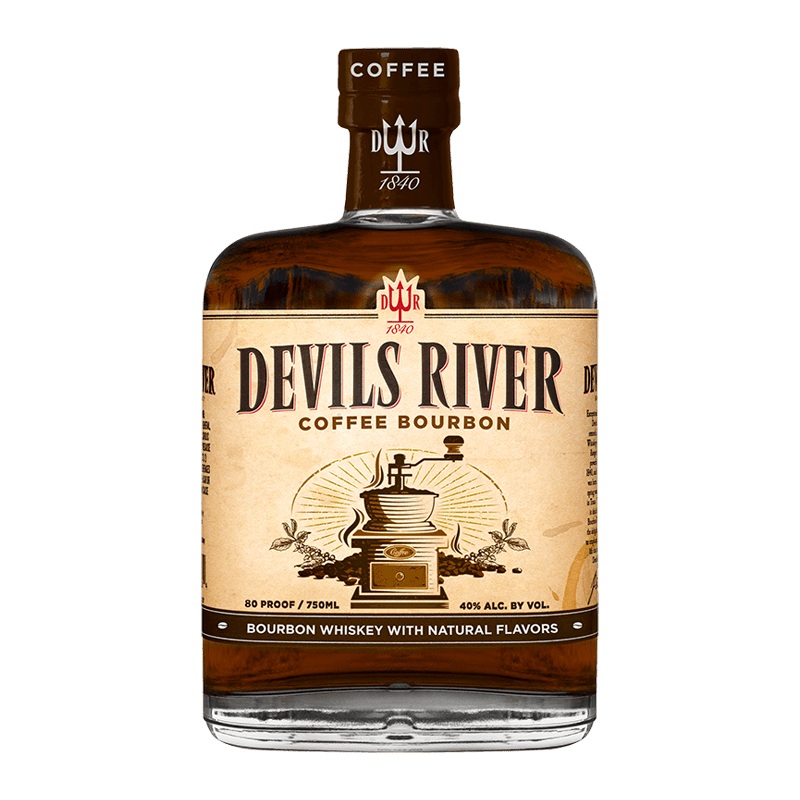 Devil’s River Coffee Bourbon Whiskey 750mL
