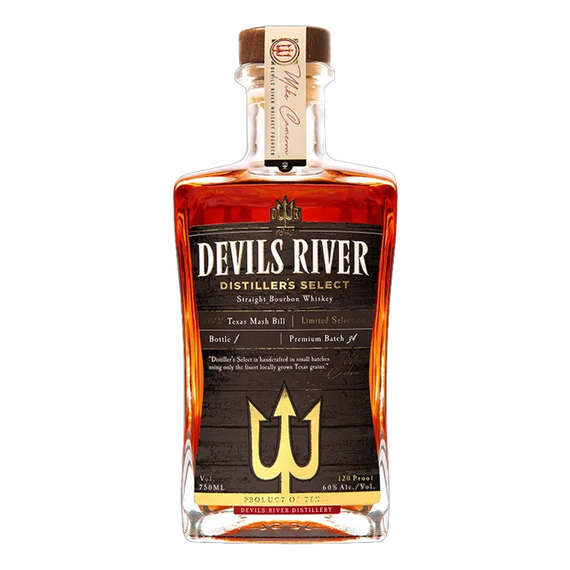 Devil’s River Distiller Select Straight Bourbon Whiskey 750mL