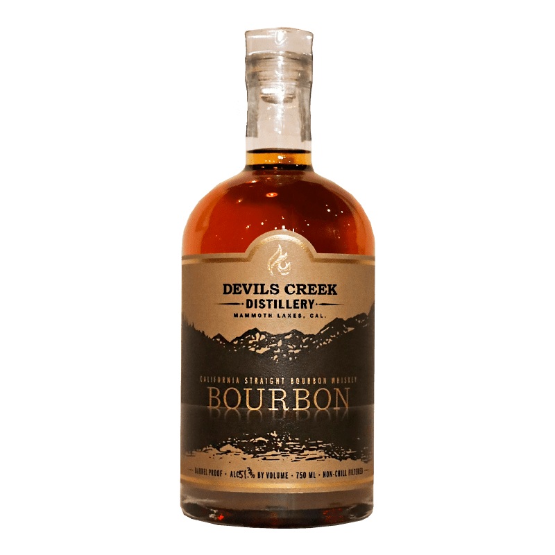 Devils Creek Distillery California Straight Bourbon Whiskey 750mL