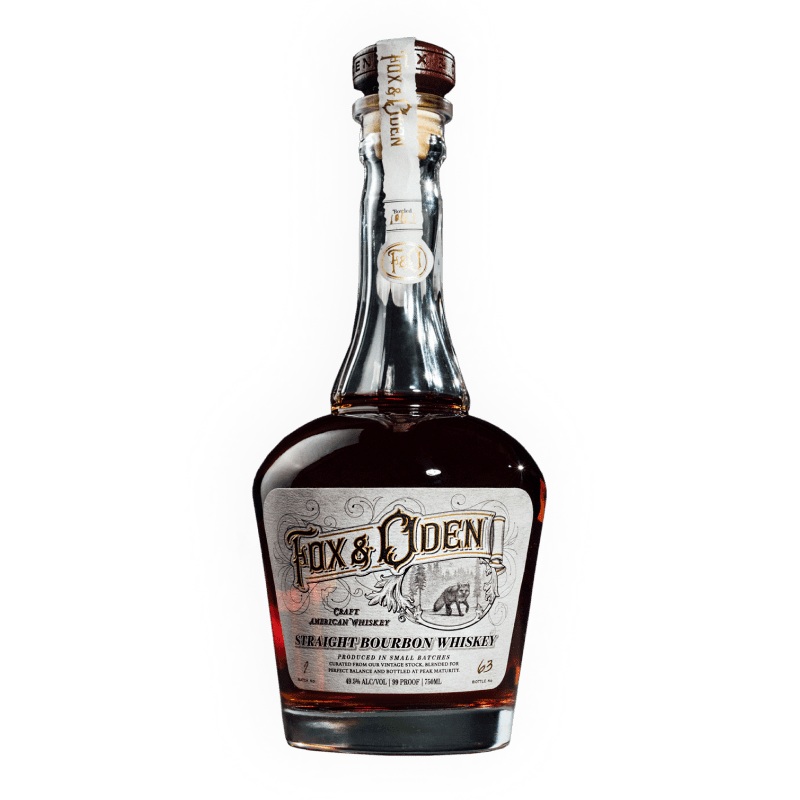 Fox & Oden Straight Bourbon Whiskey 750mL