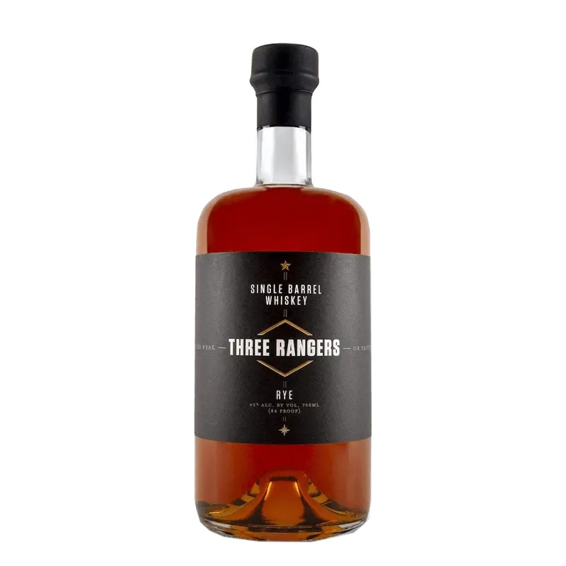 Three Rangers Rye Whiskey 750mL