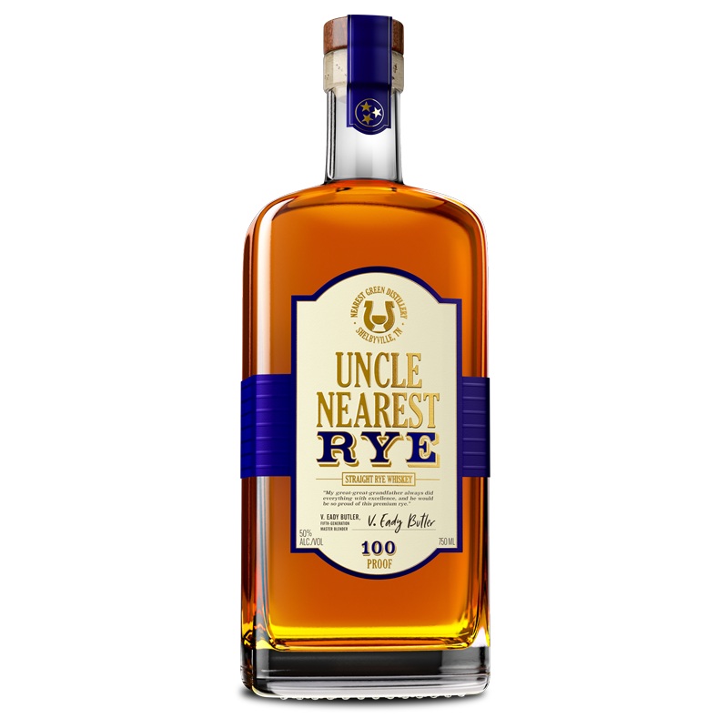 Uncle Nearest Straight Rye Whiskey 750ml