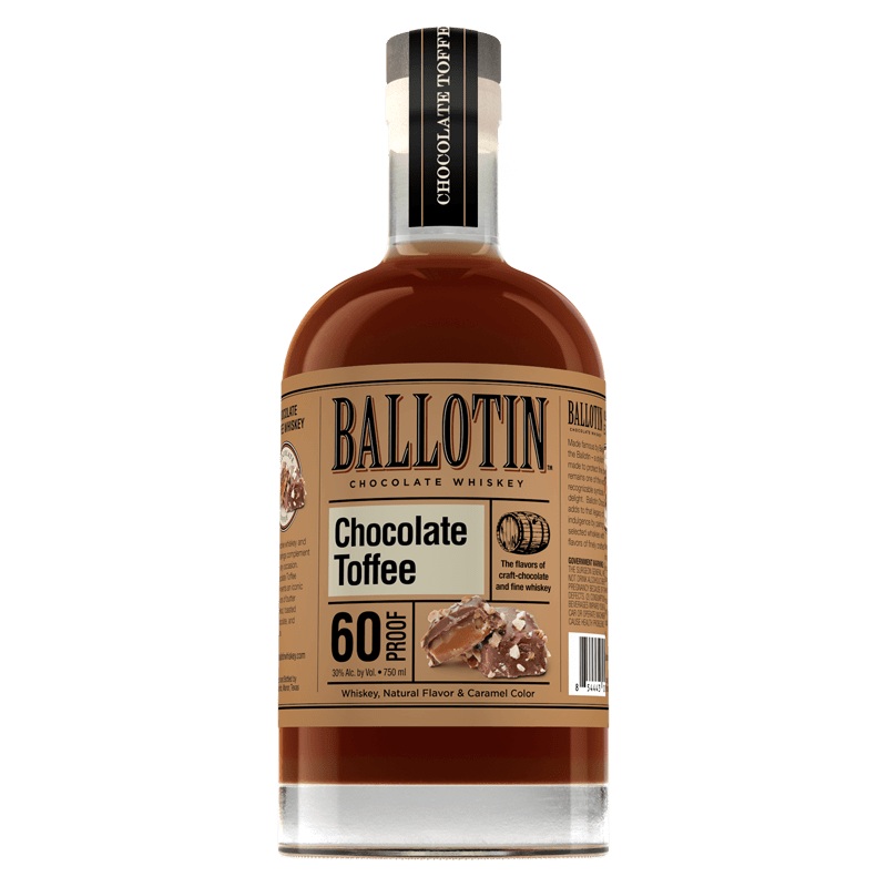 Ballotin Chocolate Toffee Whiskey 750mL