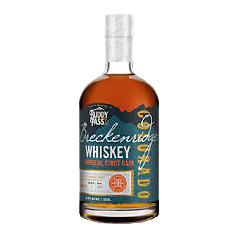 Breckenridge Buddy Pass Imperial Stout Cask Finished Bourbon Whiskey 750mL