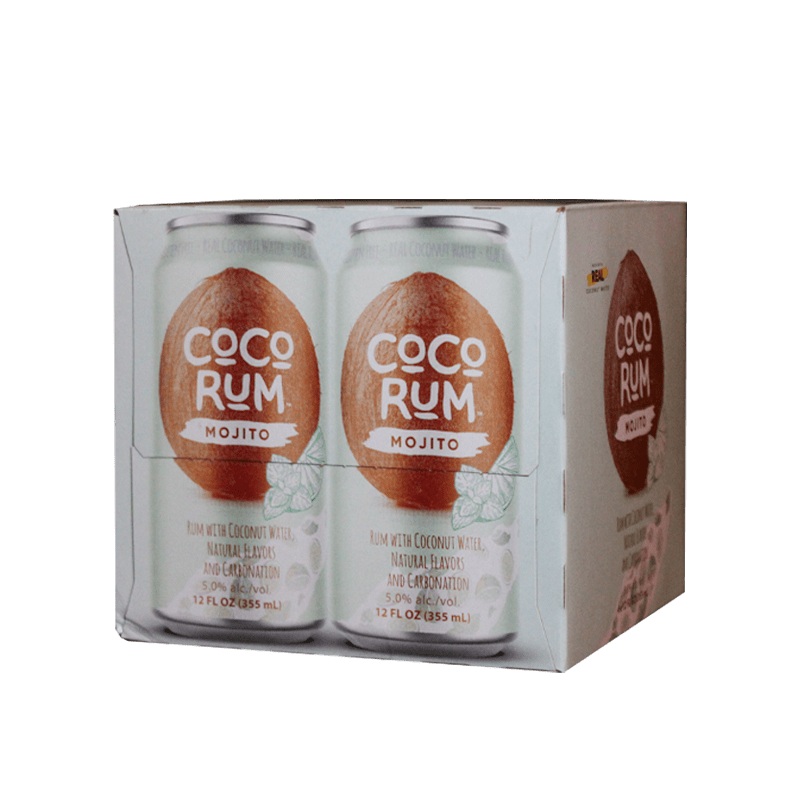 Coco Rum Mojito Cocktail 12.oz 4 Pack
