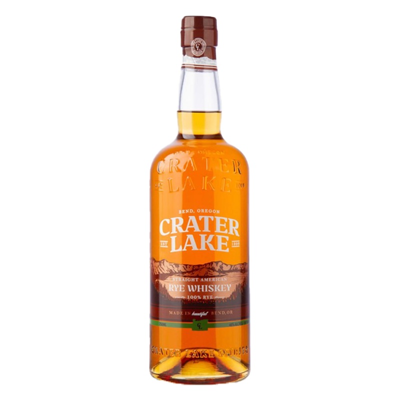 Crater Lake Straight American Rye Whiskey 750mL