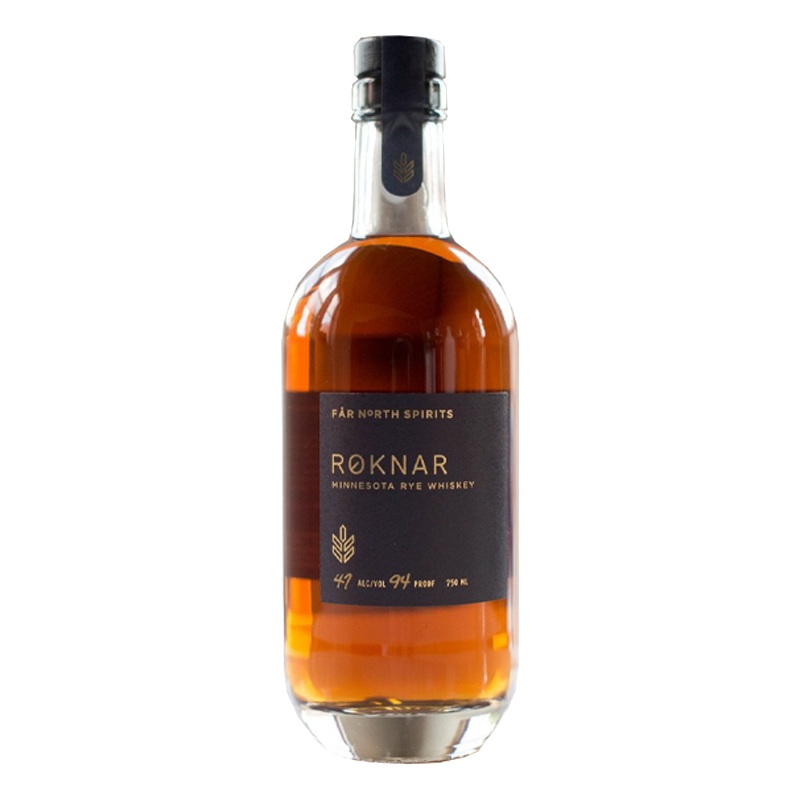 Far North Roknar Minnesota Rye Whiskey 750mL