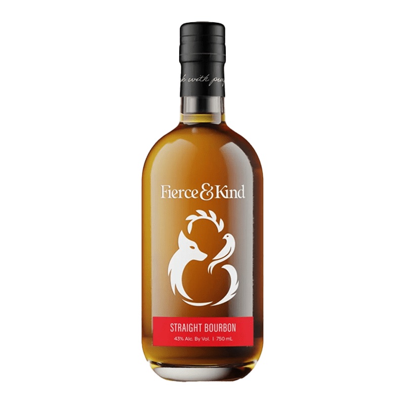 Fierce and Kind Straight Bourbon Whiskey 750ml