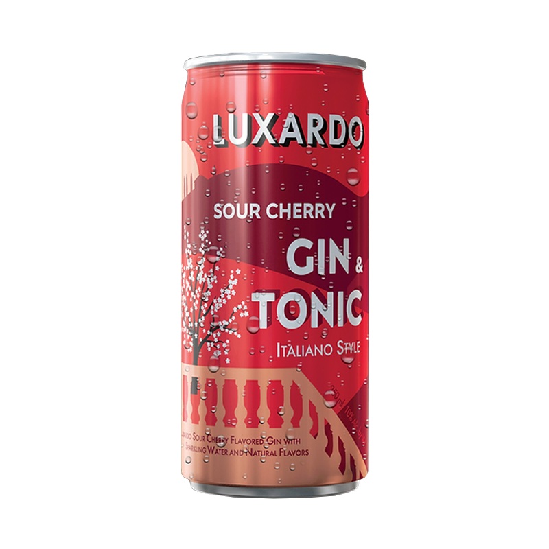 Luxardo Sour Cherry Gin & Tonic Cocktail 4 pack