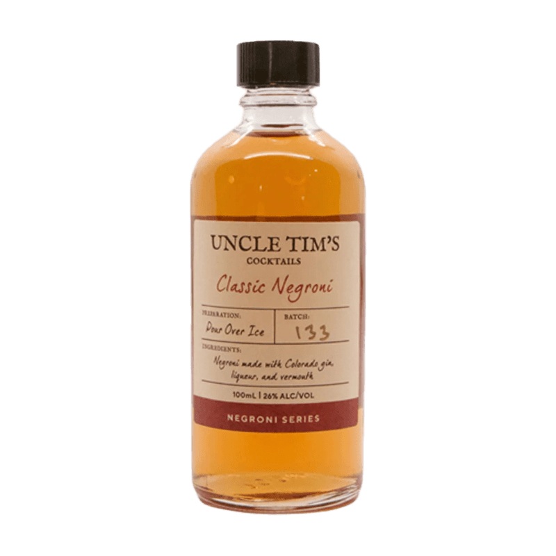 Uncle Tim’s Cocktails Classic Negroni 100mL