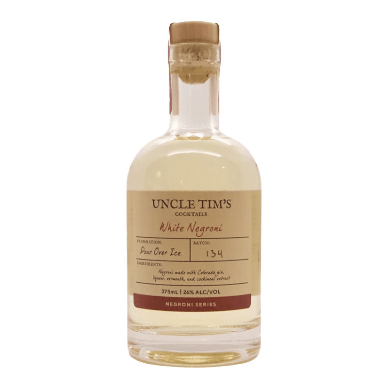 Uncle Tim’s Cocktails White Negroni 375mL