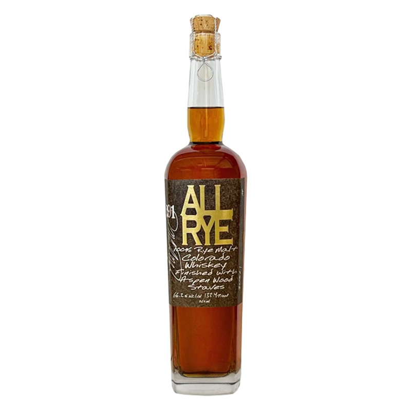 291 All Rye Colorado Rye Whiskey 750mL