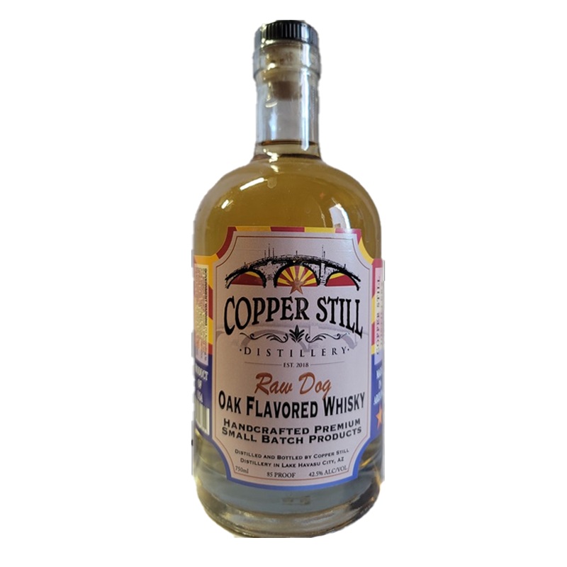 Copper Still Distillery Raw Dog Whiskey 750mL