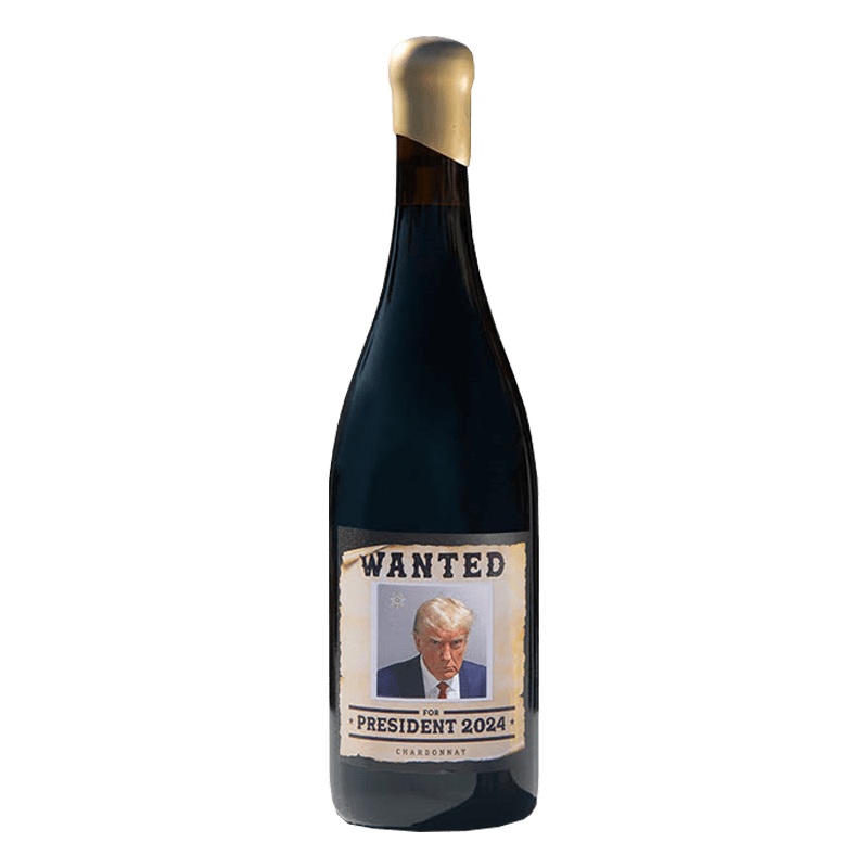Wanted For President 2024 Chardonnay 12 Pack