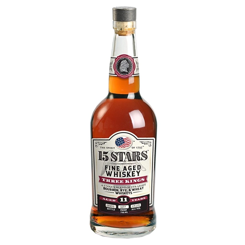 15 Stars Three Kings Whiskey 750mL