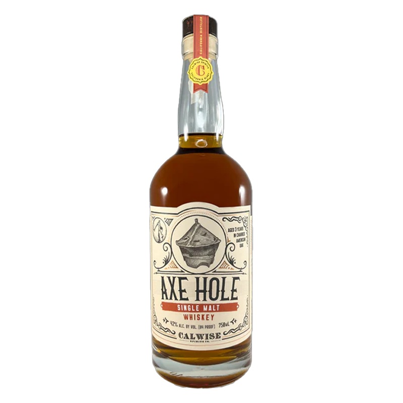 Calwise Spirits Co. Axe Hole Single Malt Whiskey 750mL