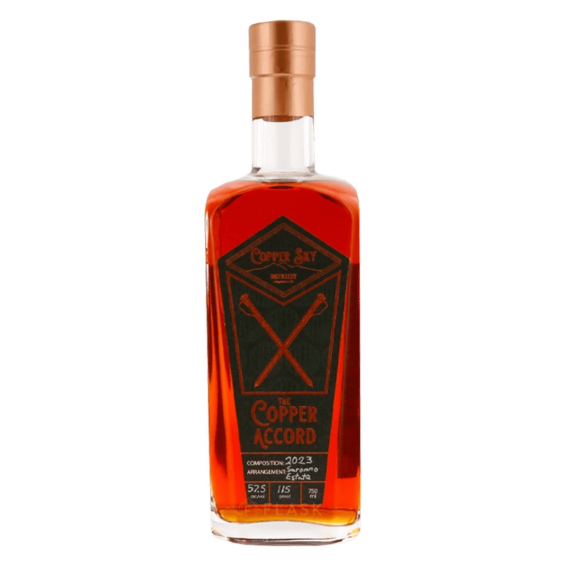 Copper Sky Copper Accord Saronno Estate Blended Whiskey 750mL