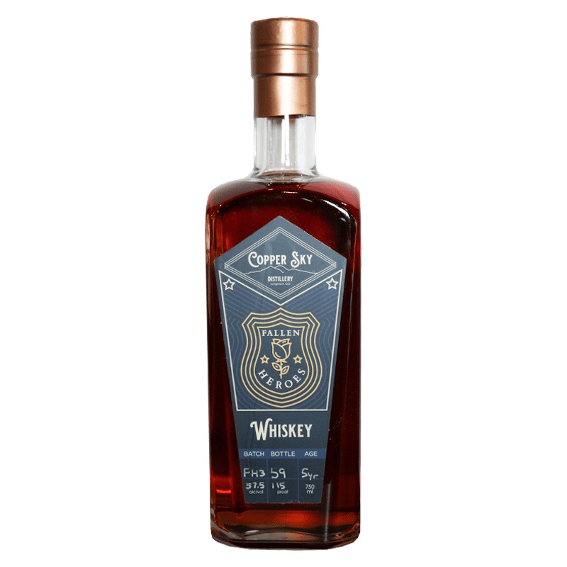 Copper Sky Fallen Heroes Whiskey 750mL