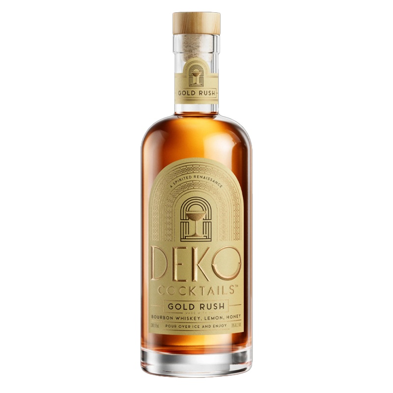 Deko Cocktails Gold Rush Cocktail 375mL