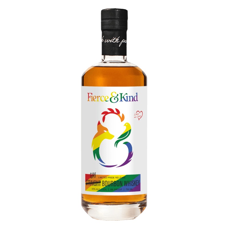 Fierce and Kind  Pride Edition Straight Bourbon Whiskey 750ml