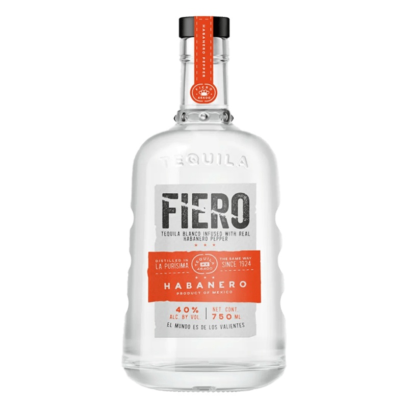Fiero Habanero Blanco Tequila 750mL
