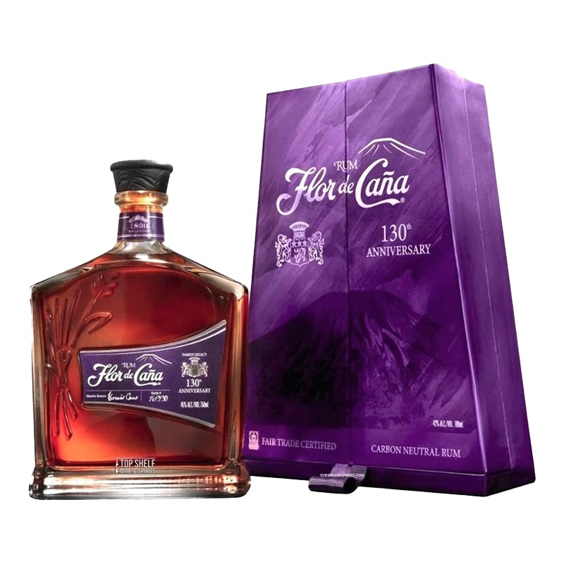 Flor De Cana 130th Anniversary 20 Year Rum 750ml