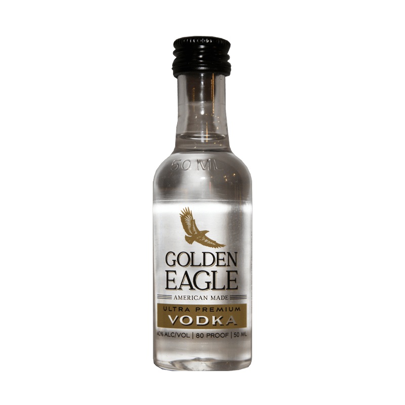 Golden Eagle Premium Vodka 50ml 10 pack