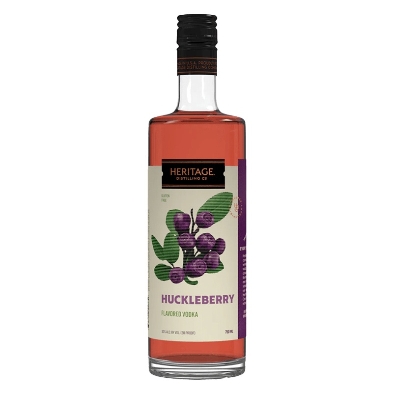 Heritage Distilling Huckleberry Flavored Vodka 750mL