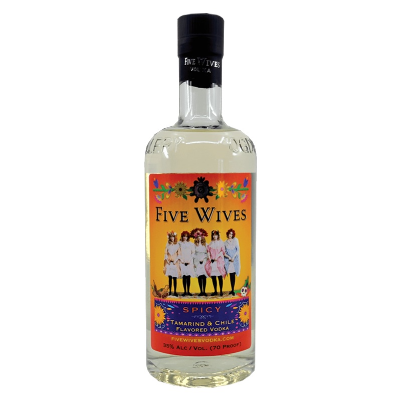 Ogden’s Own Distillery Five Wives Spicy Vodka 750ml