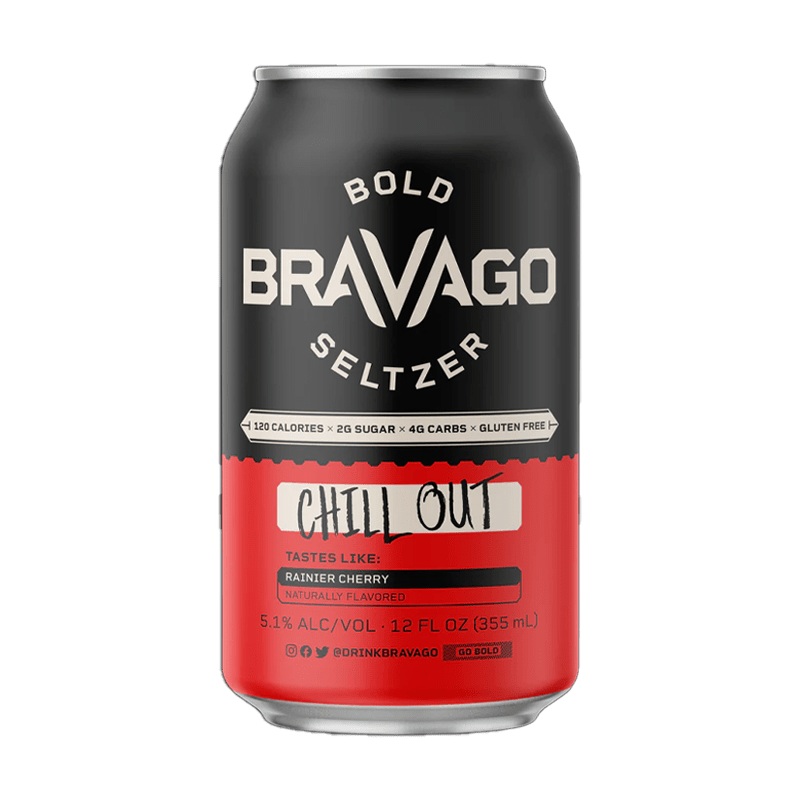 Bravago Chill Out (Rainier Cherry) Hard Seltzer 4-Pack