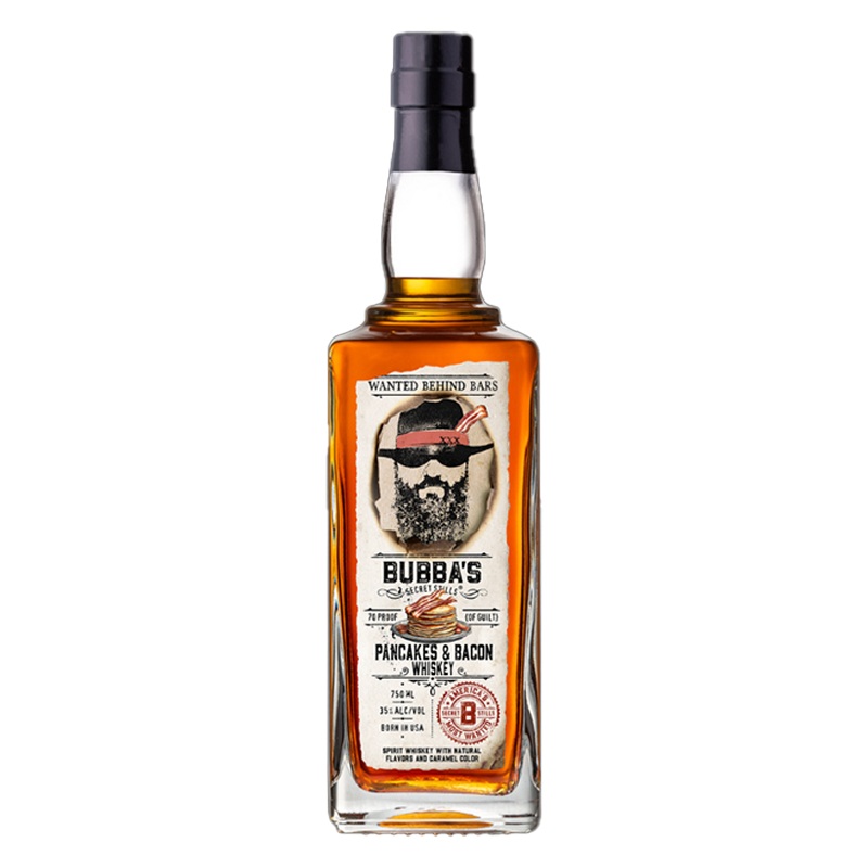 Bubba’s Secret Stills Pancakes and Bacon Whiskey 750ml