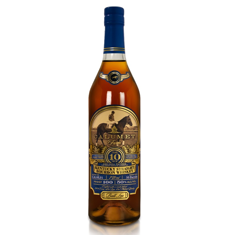 Calumet Farm 10 Year Old Kentucky Straight Bourbon Whiskey 750mL