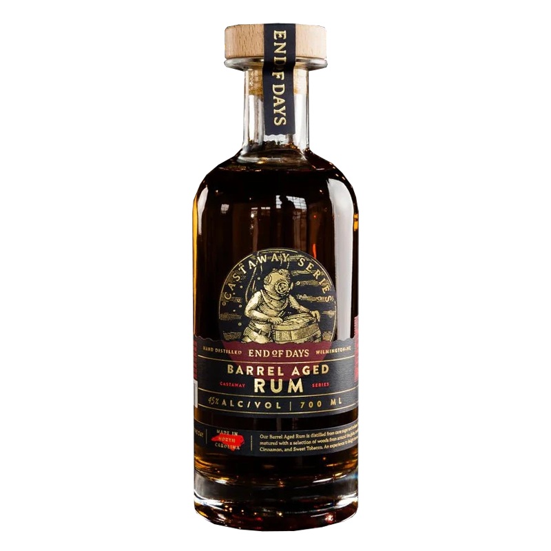 End of Days Castaway Series Barrel Aged Rum 750mL