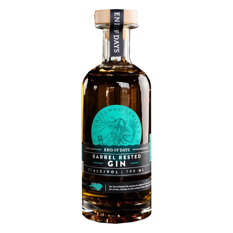 End of Days Castaway Series Barrel Rested Gin 750mL