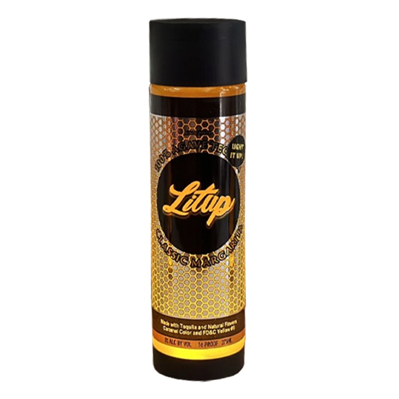 Litup Beverages Classic Margarita RTD 375mL