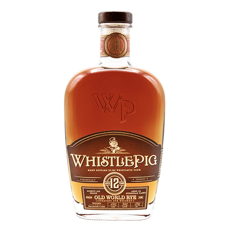 Whistlepig 12 Year Old World Rye Whiskey 750mL
