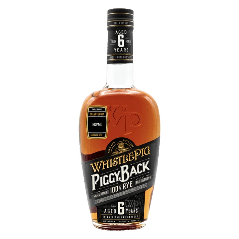 Whistlepig Piggyback 6 year Rye Whiskey 750mL