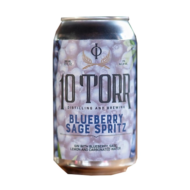 10 Torr Blueberry Sage Spritz Cocktail 12.oz 4 Pack