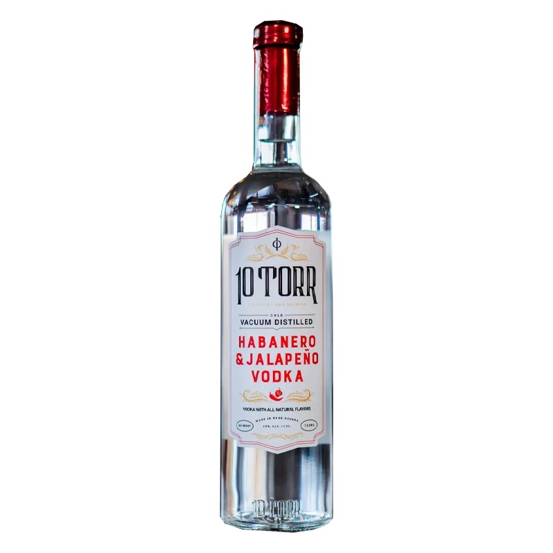 10 Torr Habanero & Jalapeo Vodka 750ml