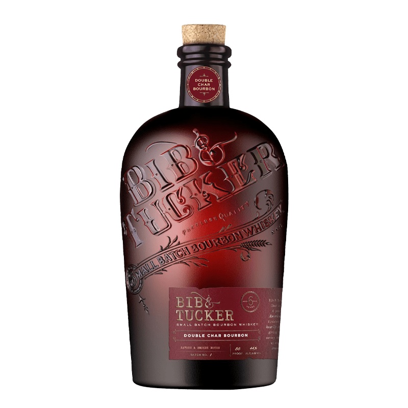 Bib & Tucker Double Char Small Batch Bourbon Whiskey 750mL