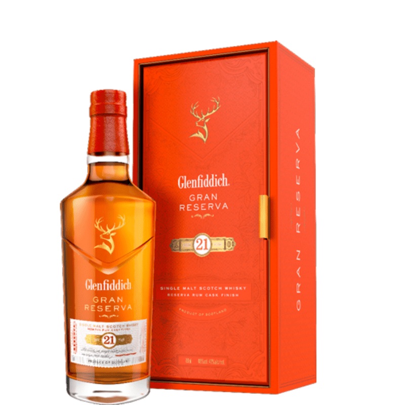 Glenfiddich Gran Reserva 21 Year Old Single Malt Scotch Whisky 750mL