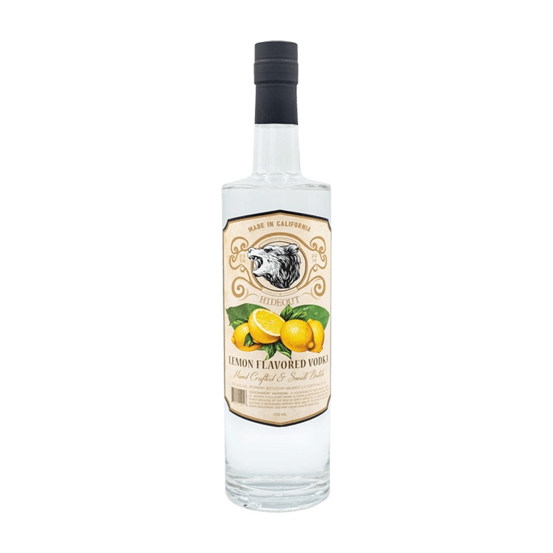 Hideout Lemon Flavored Vodka 750ml