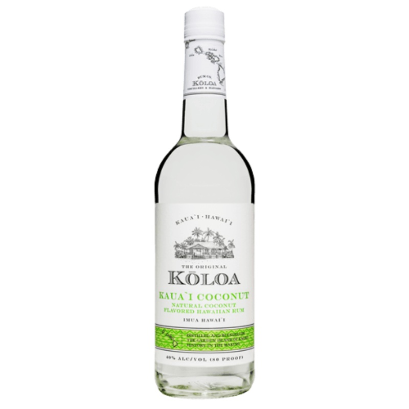 Kloa Kaua’i Coconut Hawaiian Rum 750ml