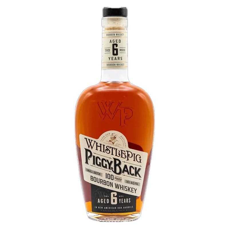 Whistlepig Piggyback 6 Year Bourbon Whiskey 750mL